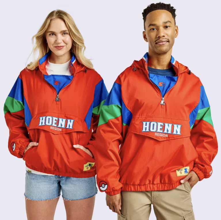 June 2026 Target Pokemon Merchandise Drop Detailed starter jacket pullover