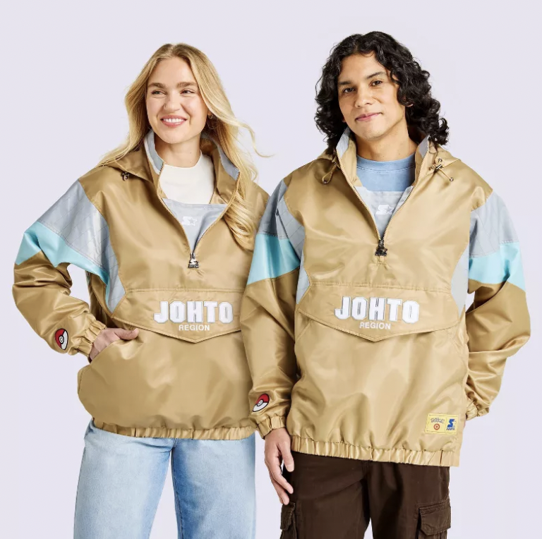 June 2026 Target Pokemon Merchandise Drop Detailed starter jacket pullover