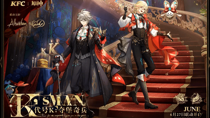 New Genshin Impact KFC Event May Feature Alhaitham and Kaveh China Japan