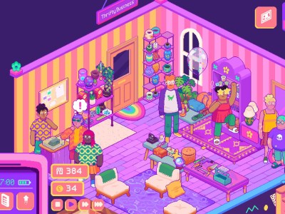 Thrifty Business is a business management simulation that feels as relaxed as Sticky Business, though a bit less creative.