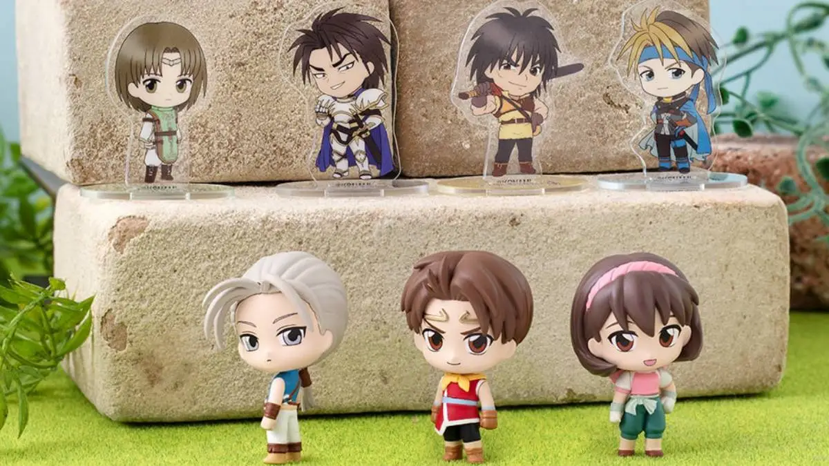 Suikoden II Character Gashapon Has Figures and Acrylic Stands
