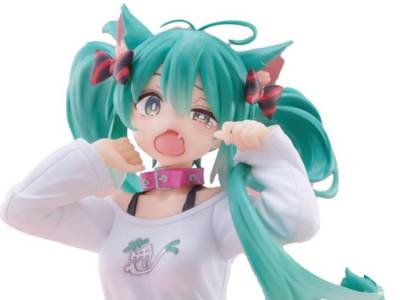 Taito Brings Back the Hatsune Miku Desktop Cute Cat Girl Figure Again