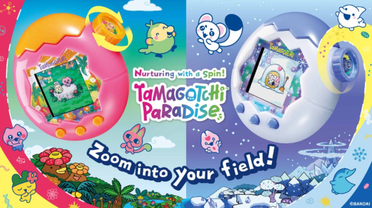 Tamagotchi Paradise Orange Tropics and White Glacier Add New Virtual Pets