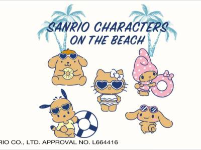 Uniqlo Sanrio Characters on the Beach Only Involves Pants