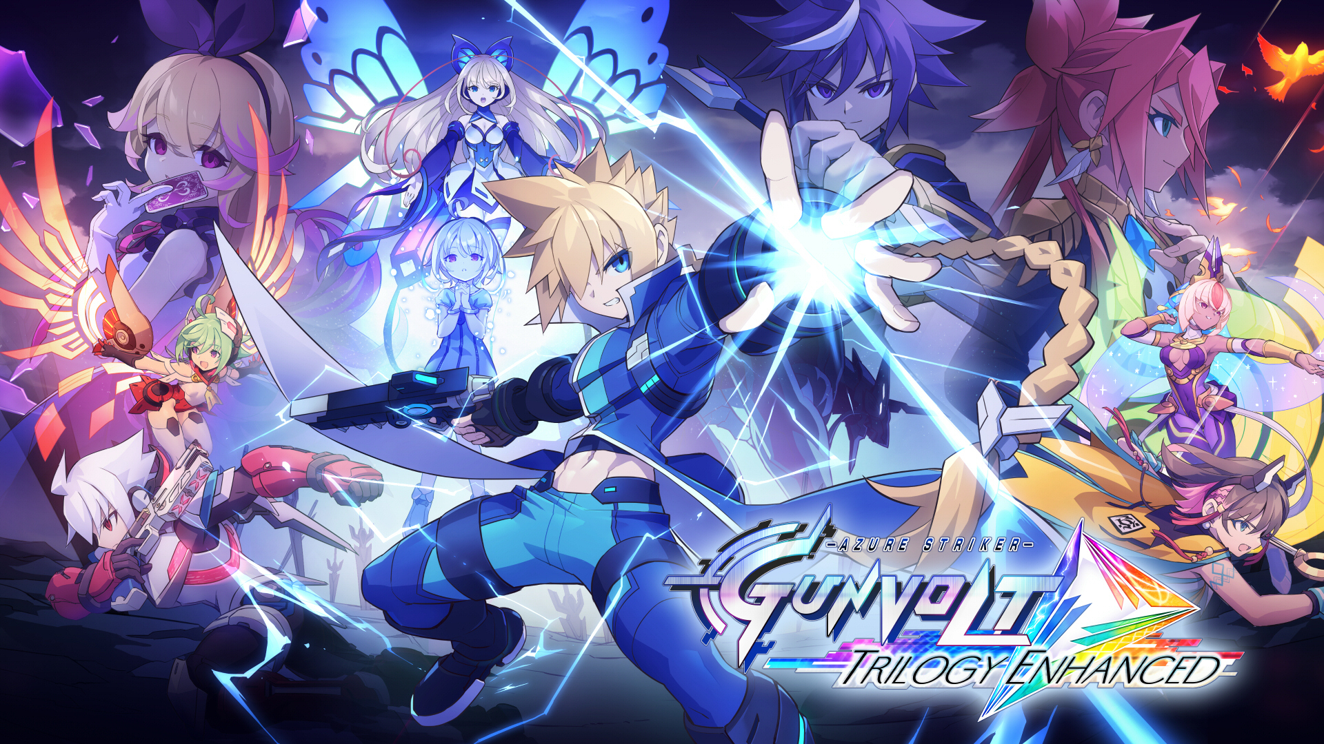 Switch 2 Azure Striker Gunvolt Trilogy Enhanced Arrives in October