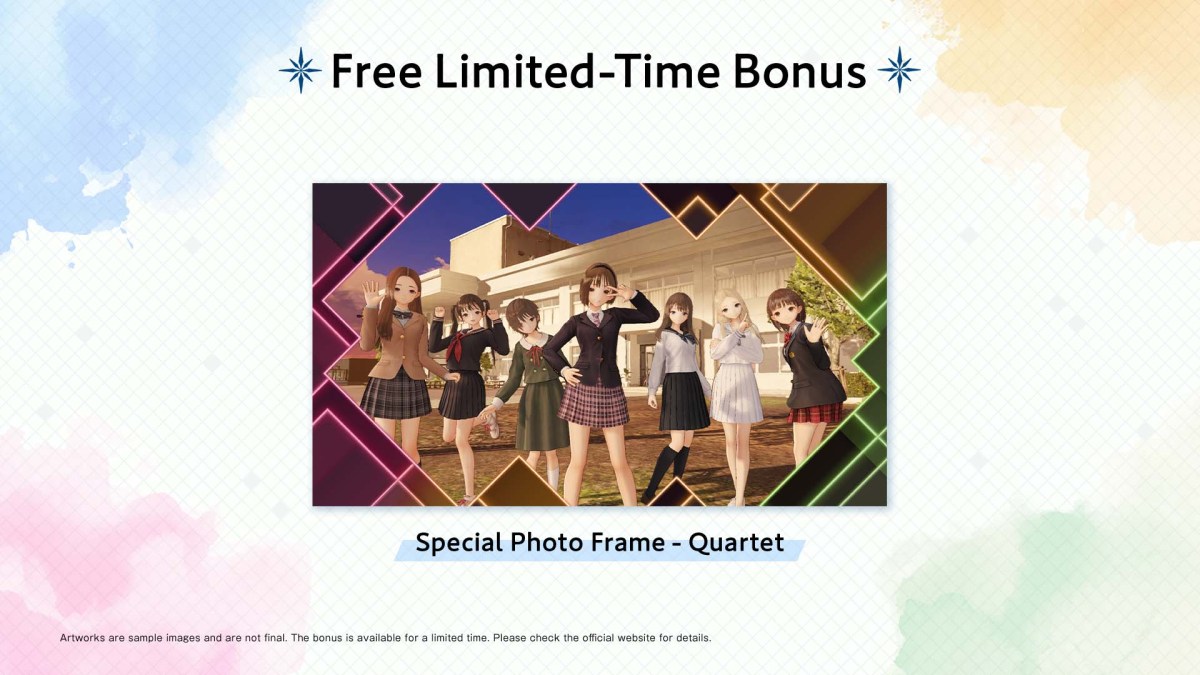 See the Blue Reflection Quartet pre-order bonus photo mode additions and new trailer for the games are now live.
