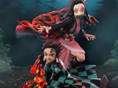 Demon Slayer Xross Link Tanjiro and Nezuko Figures Return