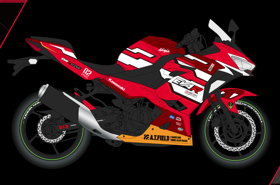 evangelion rental motorbikes unit-02