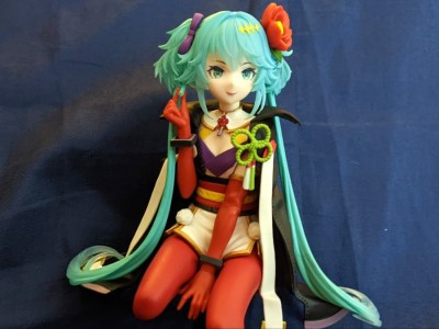 Flower Fairy Camellia Hatsune Miku Noodle Stopper Figure Is Striking