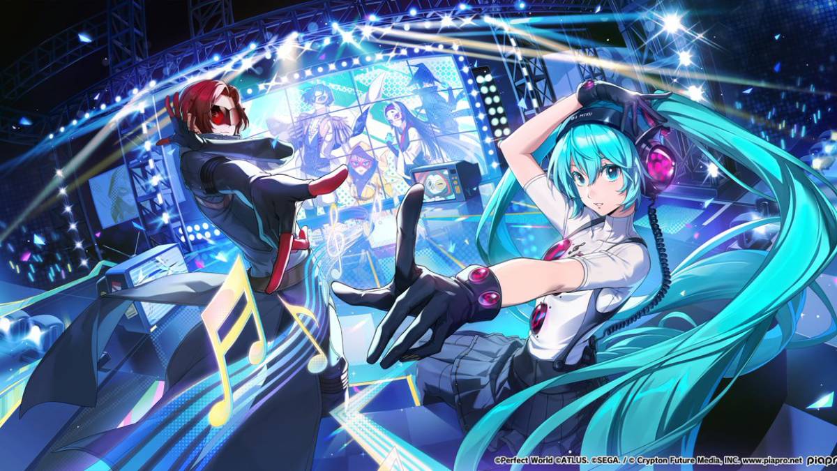 Hatsune Miku Becoming a Persona 5: The Phantom X Character