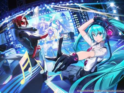 Hatsune Miku Becoming a Persona 5: The Phantom X Character