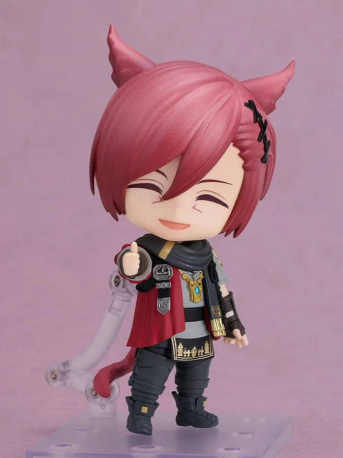 The G'raha Tia Nendoroid will follow the Y'shtola figure and be the second FFXIV character in this line. 