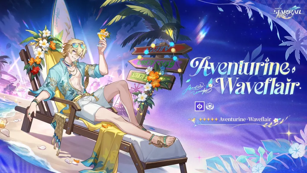 The  Summer Planarcadia alts for Aventurine and Robin in Honkai: Star Rail are Adventurine • Waveflair and Robin • Summeretto.
