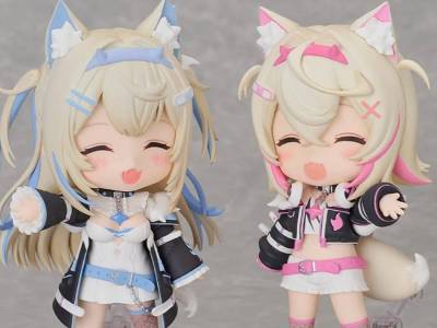 Hololive Fuwawa and Mococo Fuwamoco Nendoroids Only Sold Separately