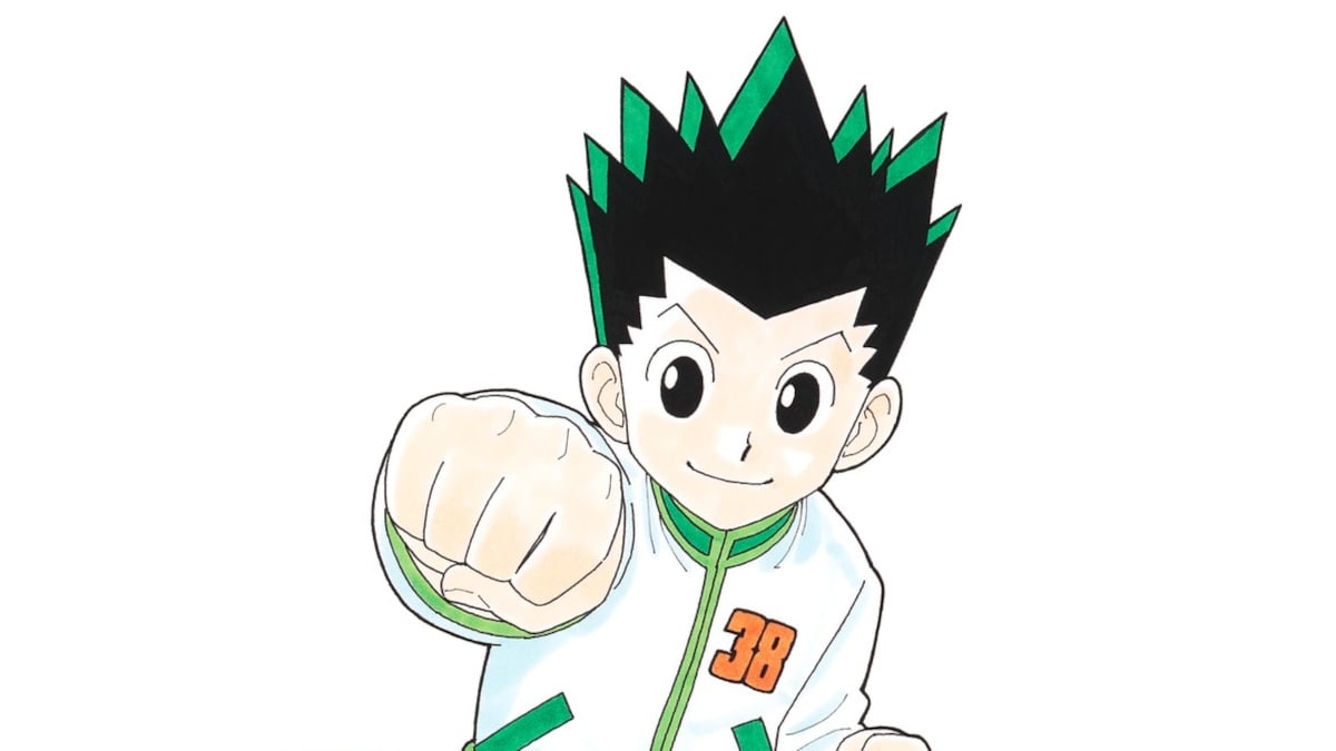 Hunter x Hunter Gon in manga volume 38 cover - the next volume 39 coming in July 2026