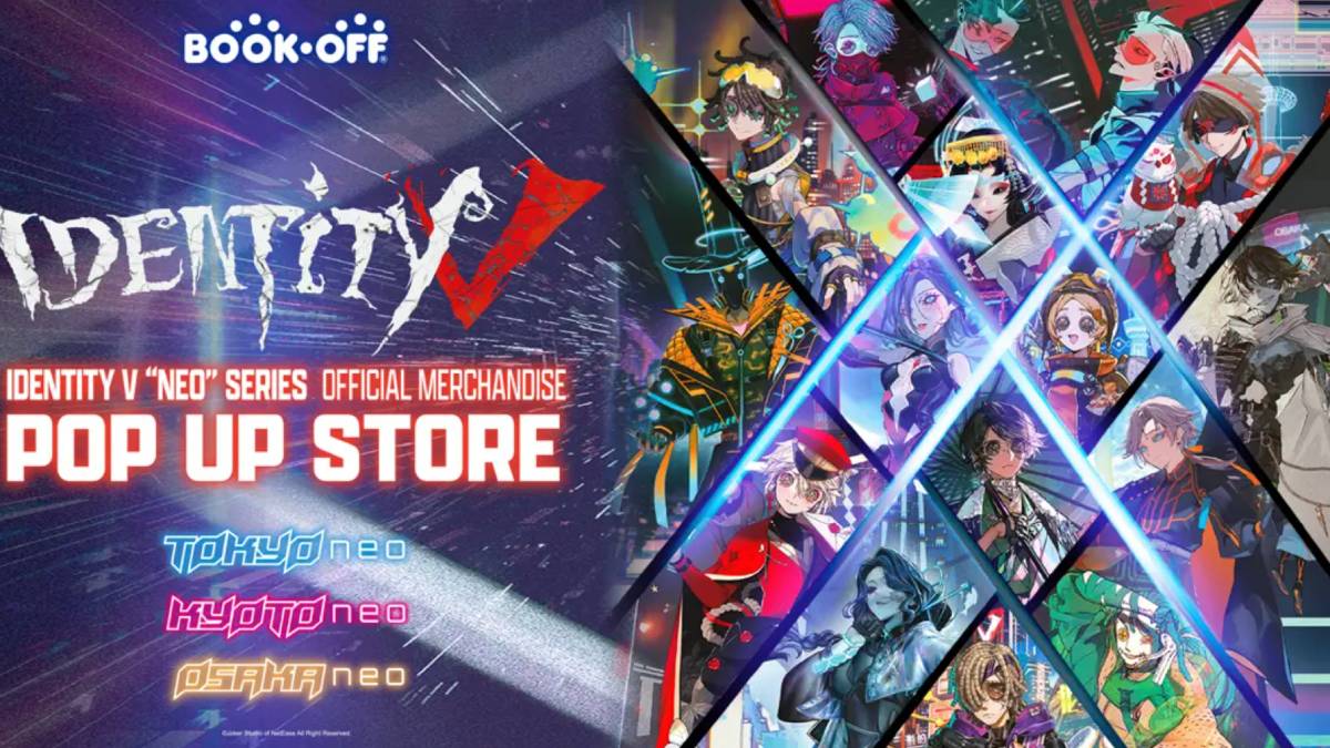 Identity V Neo Series Pop Up Store Heading to Book Off USA