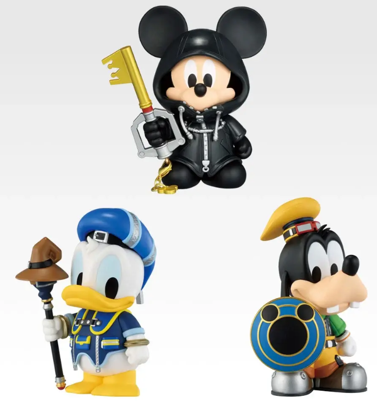 ichiban kuji kingdom hearts anniversary c desktop figures Bandai announced an Ichiban Kuji lottery to celebrate the 25th anniversary of the Kingdom Hearts series, with merchandise from all the games.