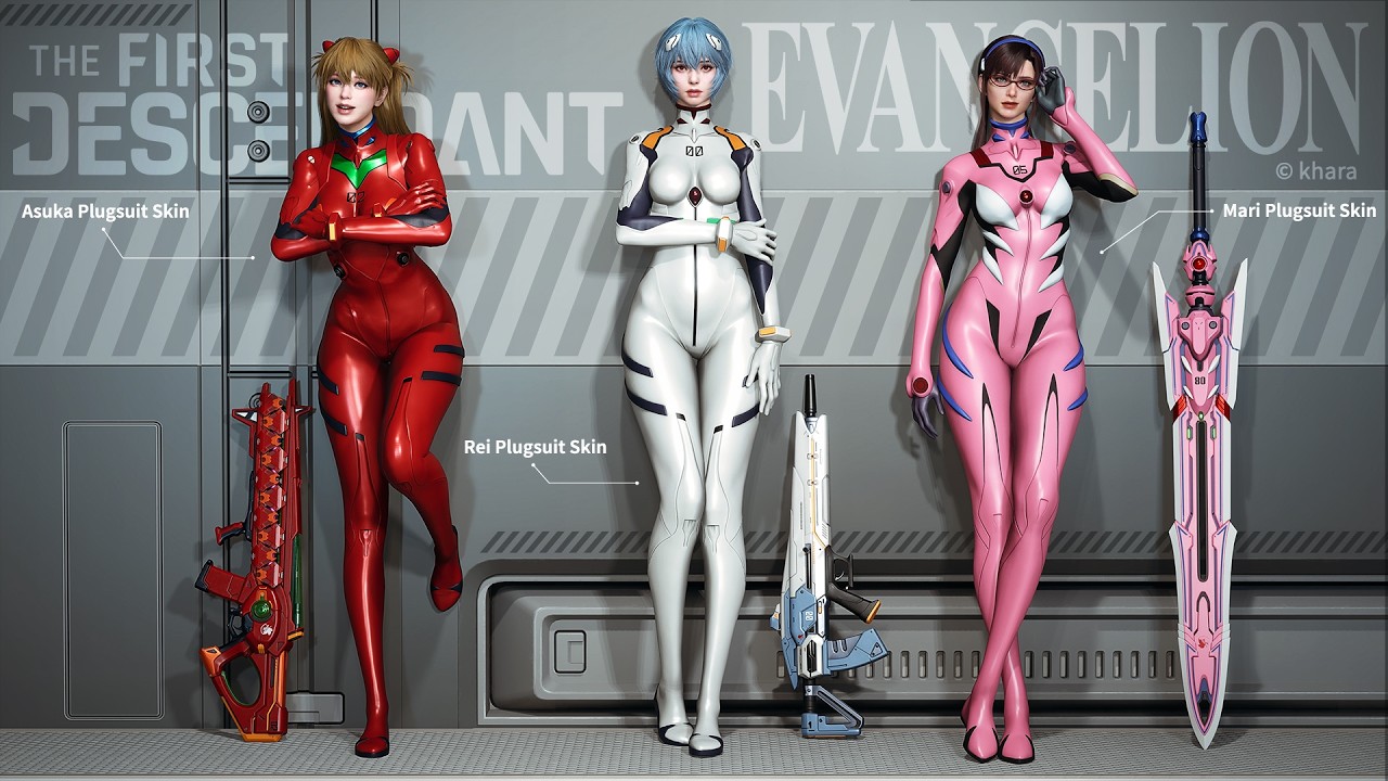 Evangelion Characters Join The First Descendant in New Crossover