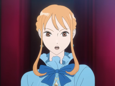 Nami in One Piece Heroines anime trailer with theme song Blue Shining Star