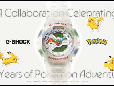 Pokemon 30th anniversary G-Shock watch by Casio