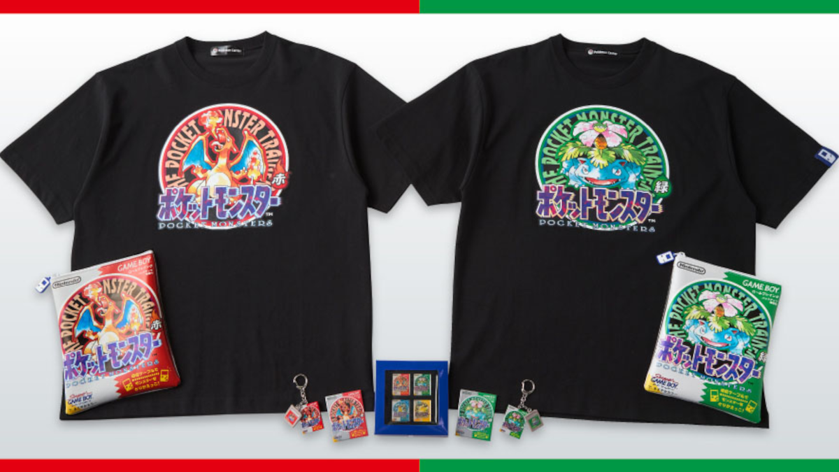 Pokemon Japanese Game Covers Turned Into Merchandise