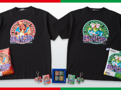 Pokemon Japanese game covers turned into merchandise