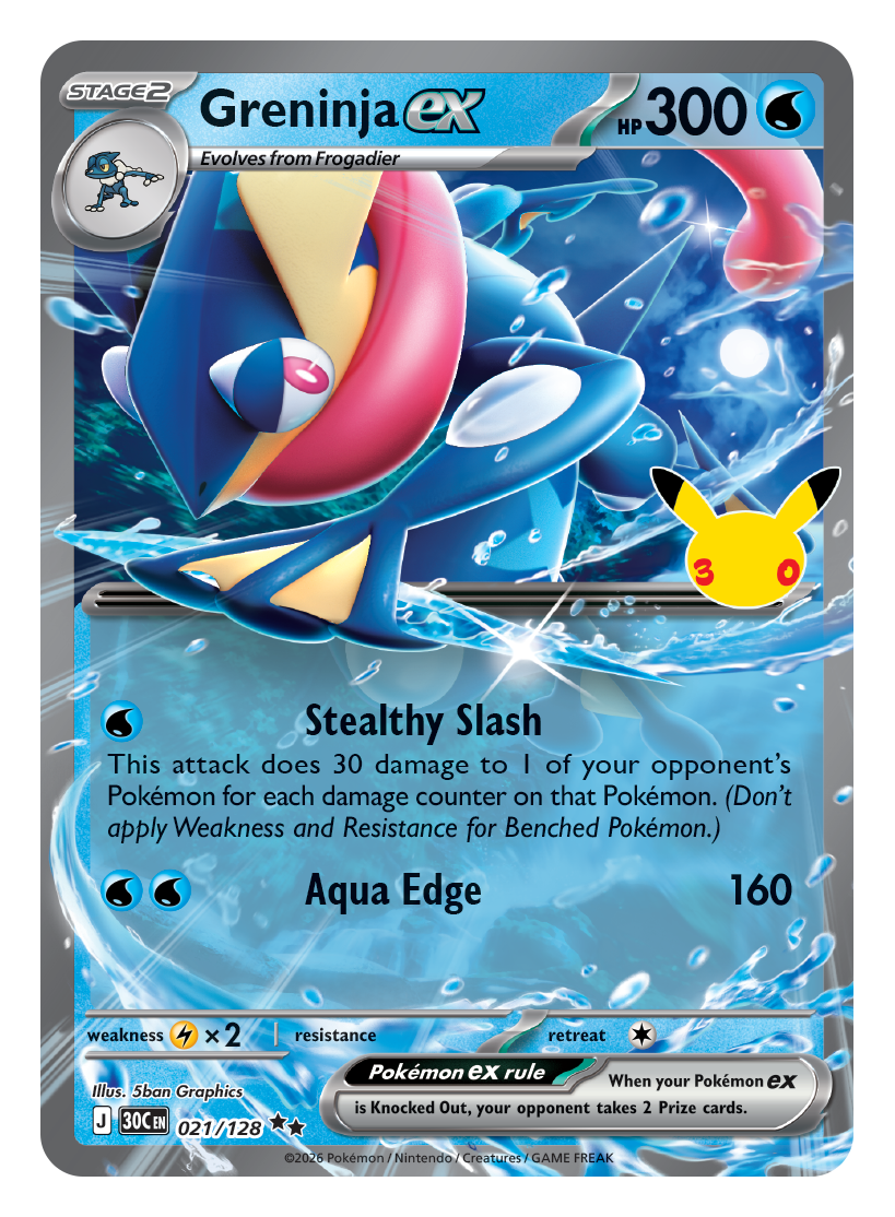 Pokemon TCG 30th Celebration Expansion Only Has Foil Cards