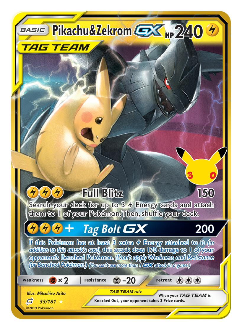 Pokemon TCG 30th Celebration Expansion Only Has Foil Cards