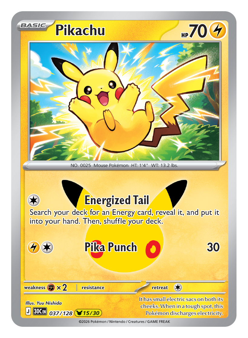 Pokemon TCG 30th Celebration Expansion Only Has Foil Cards