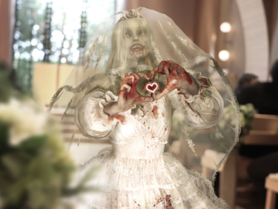 resident evil requiem serena singing zombie bride