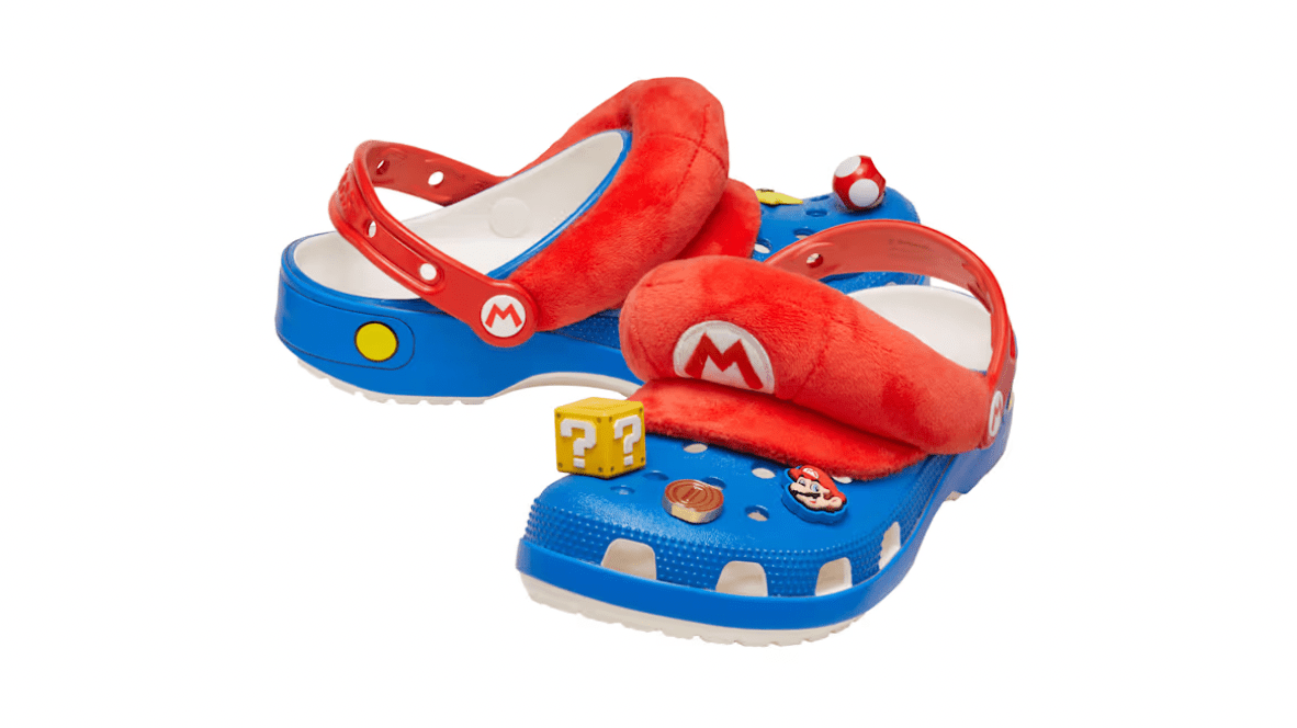 Super Mario Crocs Based on Mario Peach Bowser and Yoshi 