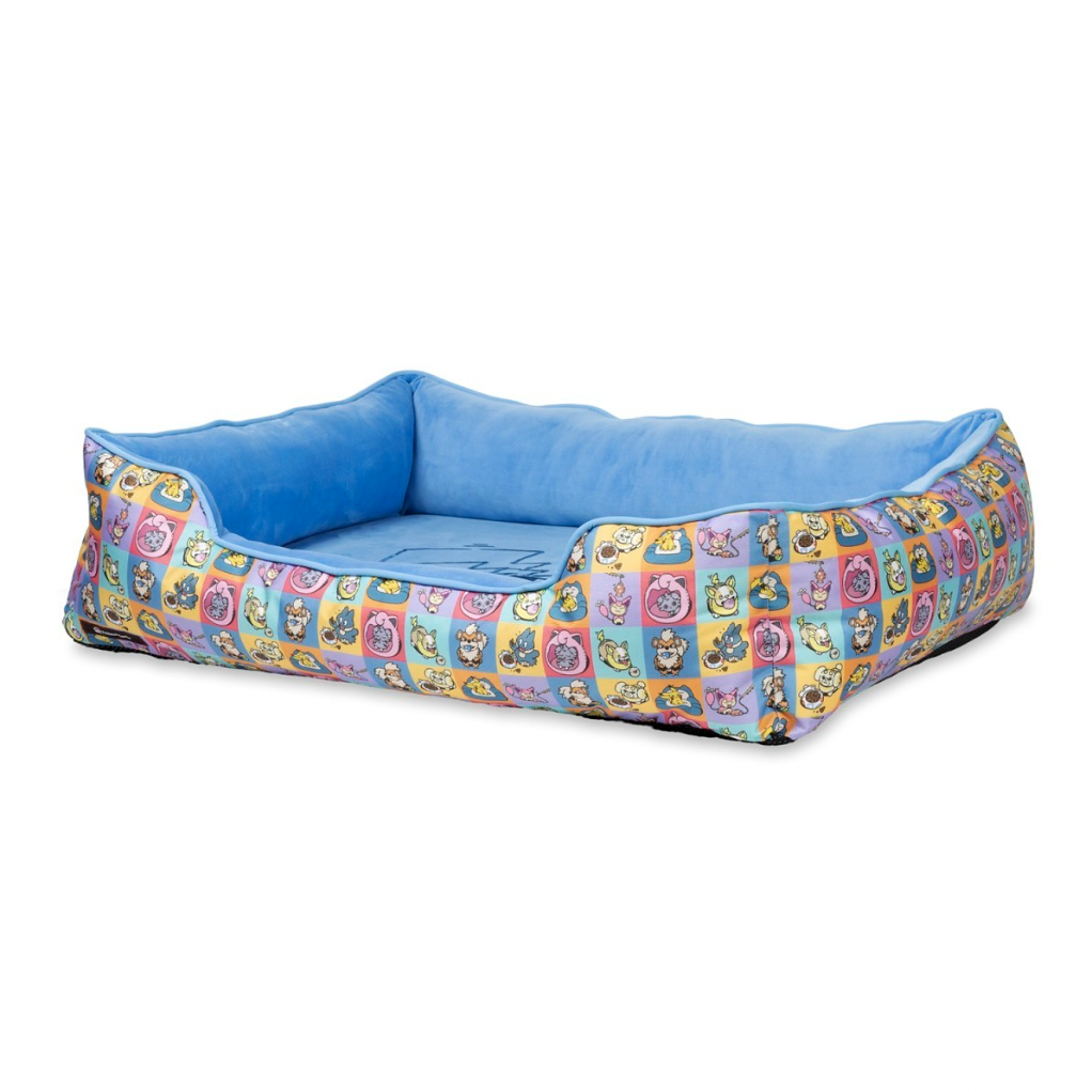 The new Pokemon Playful Partners merchandise line features pet accessories like toys collars bowls and beds.