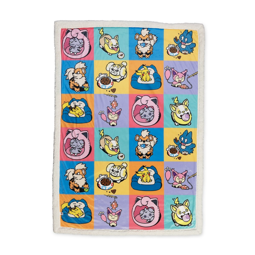 The new Pokemon Playful Partners merchandise line features pet accessories like toys collars bowls and beds.