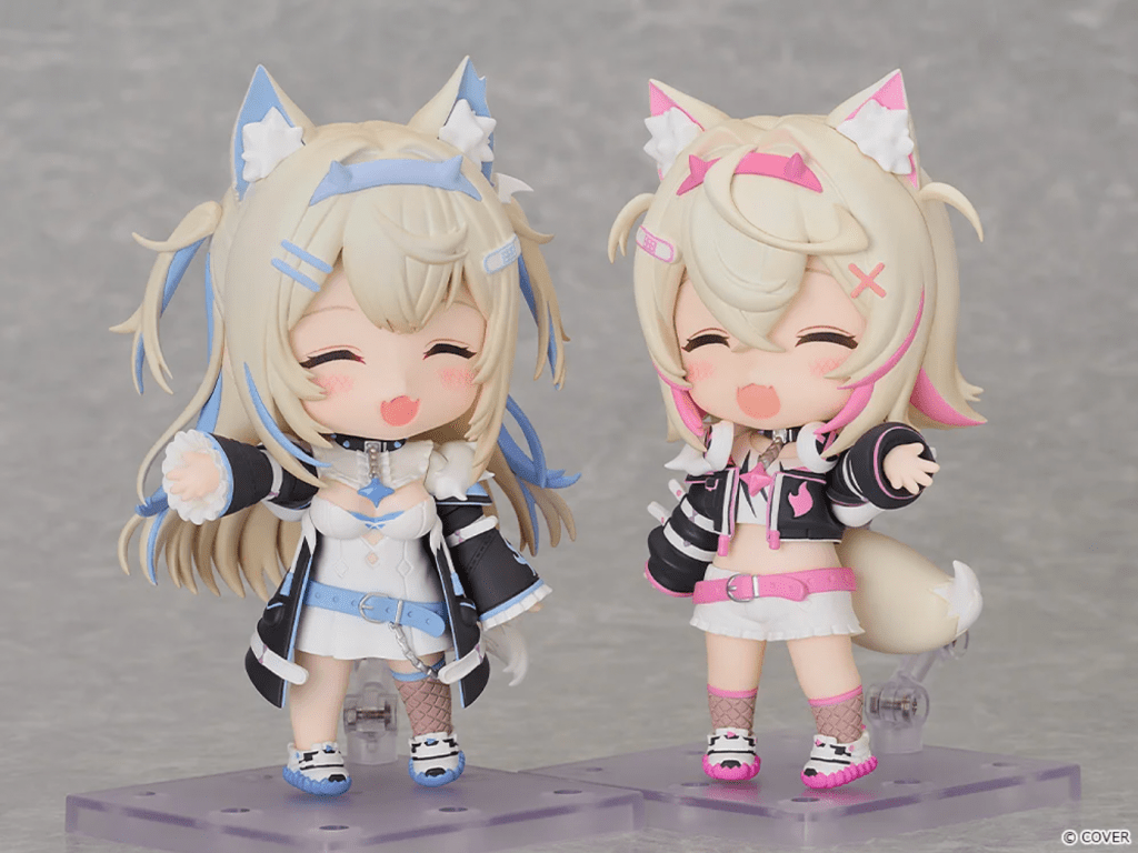 Hololive Fuwawa and Mococo Fuwamoco Nendoroids Only Sold Separately