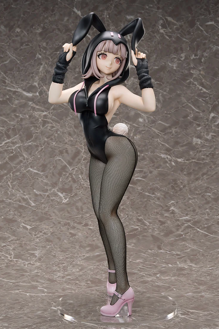 The next extra-large Danganronpa series bunny girl figure will be of Chiaki Nanami from Danganronpa 2: Goodbye Despair. 