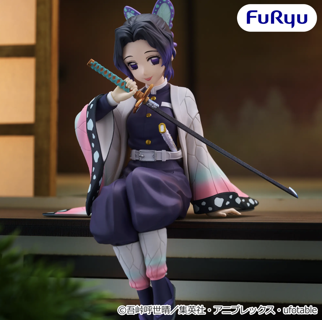 FuRyu Making Demon Slayer Shinobu Figure and Nichirin Blade Replica Sword