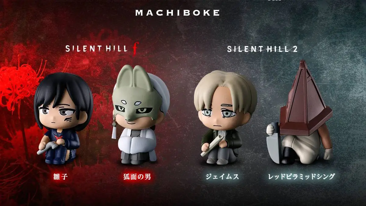 Silent Hill 2 and f Characters Appear as Machiboke Still Waiting for You Figures
