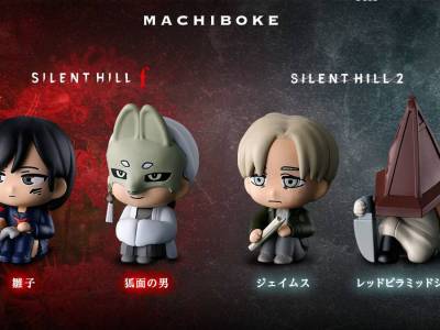 Silent Hill 2 and f Characters Appear as Machiboke Still Waiting for You Figures