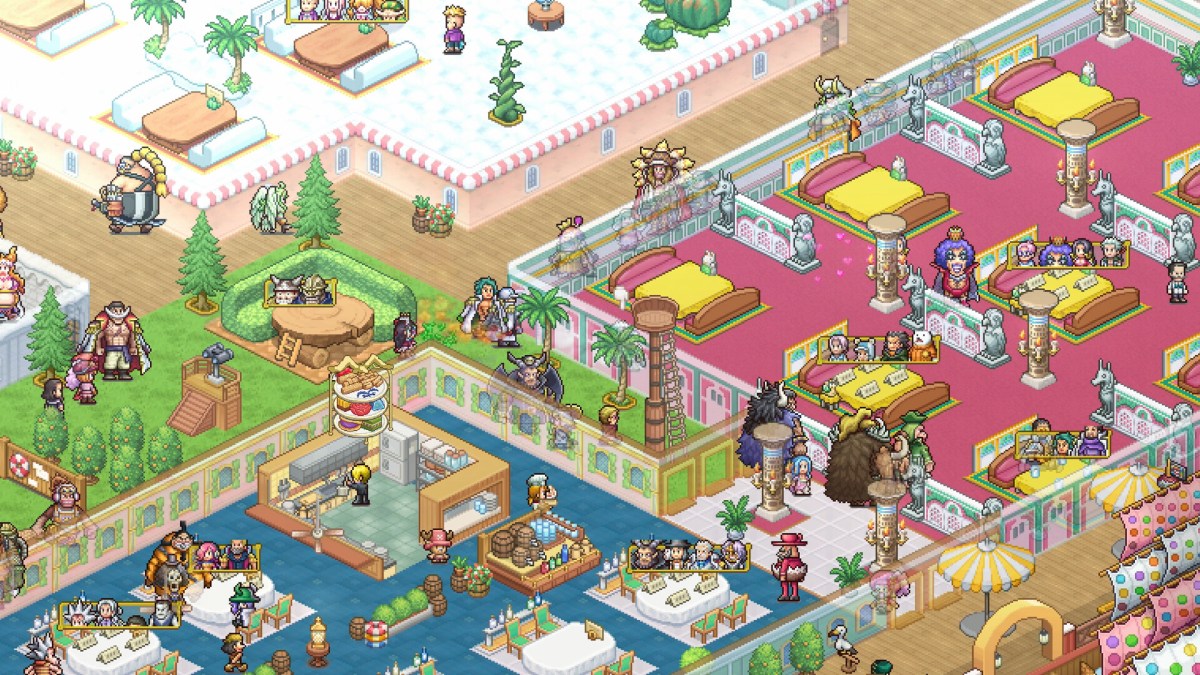 The next new Kairosoft game is a One Piece: Grand Gourmet restaurant management sim involving Sanji and Baratie.