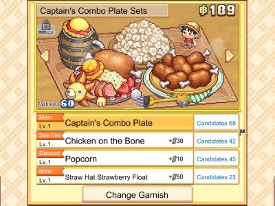 Kairosoft Making One Piece: Grand Gourmet