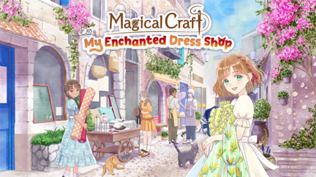 SynSophia Game Magical Craft: My Enchanted Dress Shop Leaves Japan
