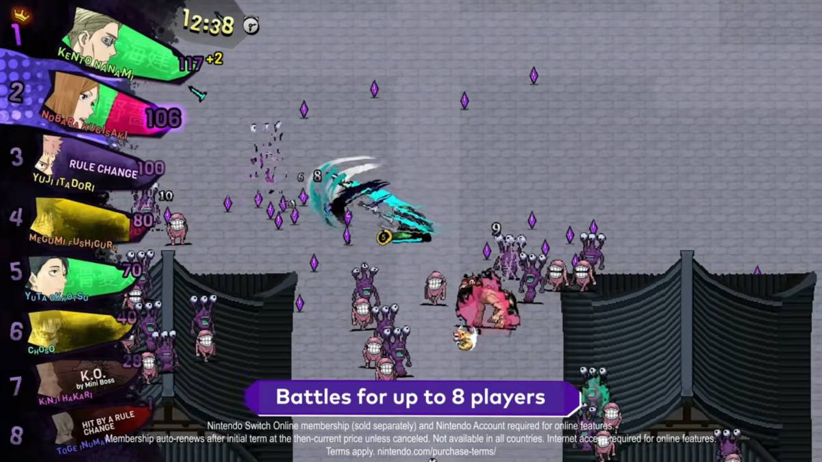 Vampire Survivors Dev Making Jujutsu Kaisen Rumble: Survivaton