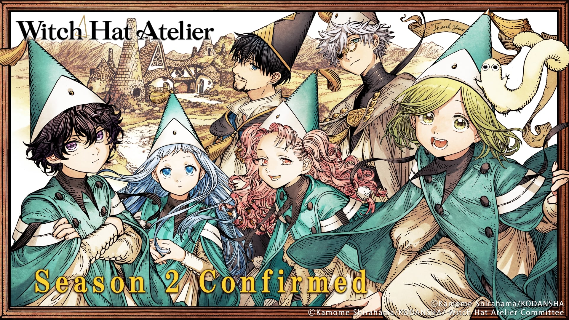 Season 2 of Witch Hat Atelier Will Be Streaming on Crunchyroll