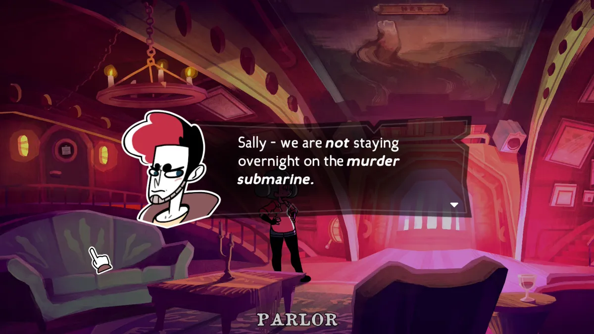 The Detective Grimoire game The Mermaid Mask is pretty much a perfect point-and-click adventure.