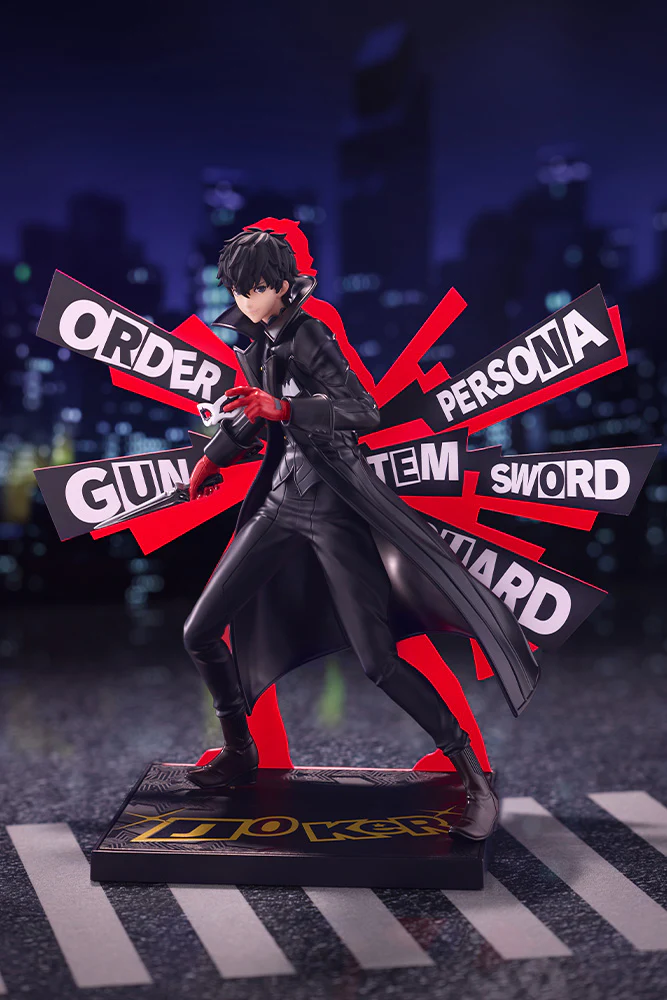 The Kotobukiya Oshi Works line will feature figures of Persona 5 Royal characters Joker Crow and Violet in 2027.