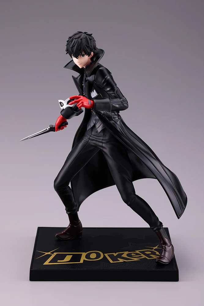 The Kotobukiya Oshi Works line will feature figures of Persona 5 Royal characters Joker Crow and Violet in 2027.