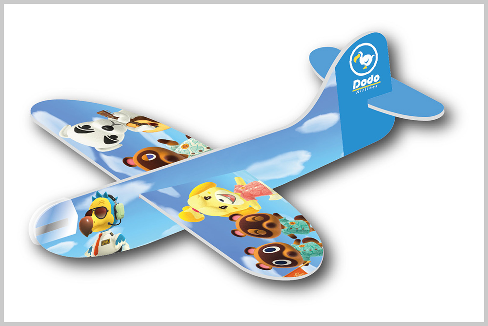 Animal Crossing Dodo Airlines soft glider