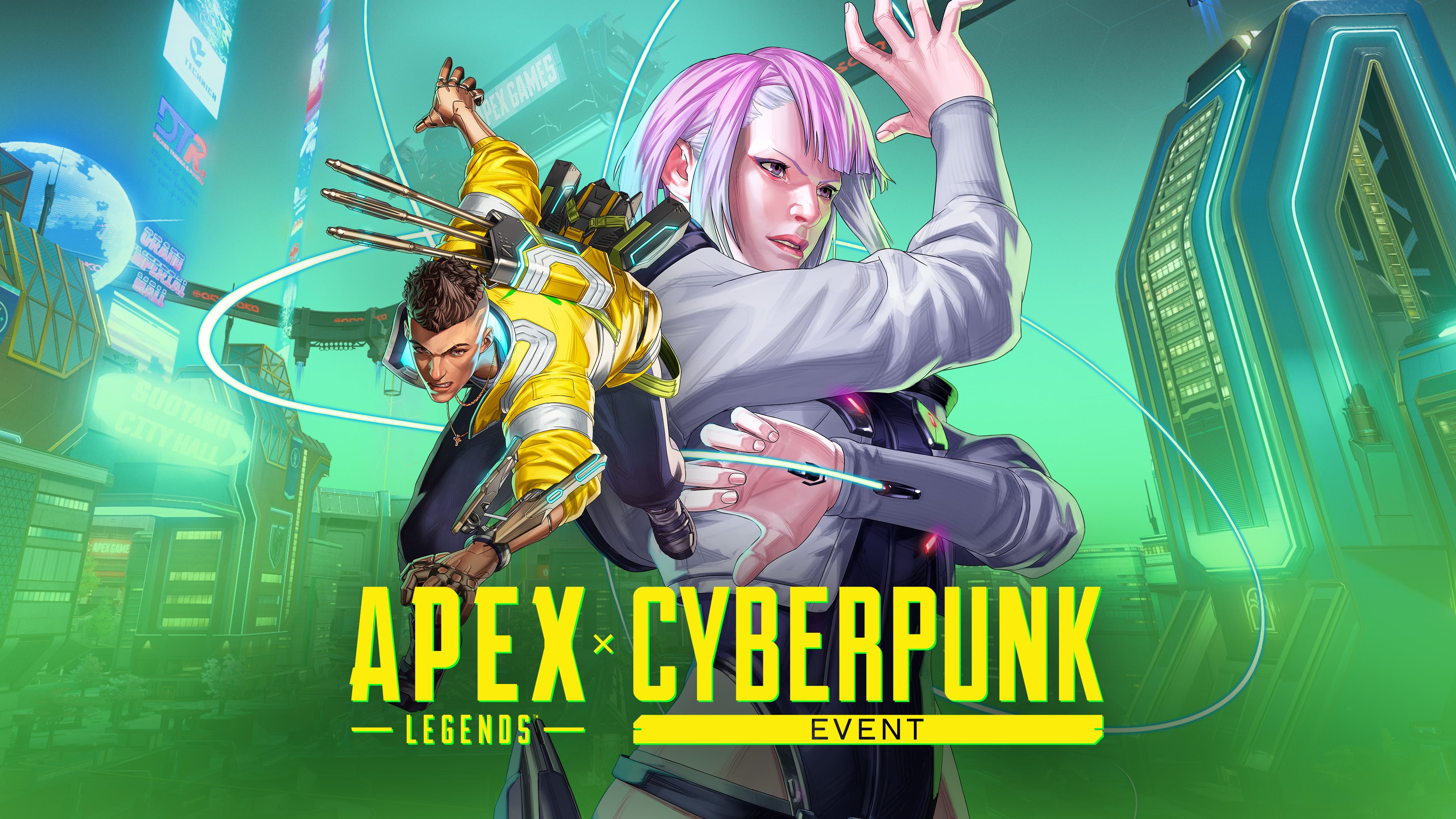 Apex Legends Cyberpunk Crossover References Edgerunners Anime