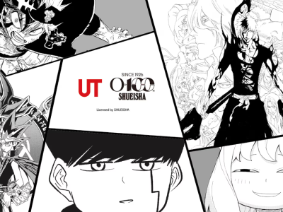 Batch 3 of Shueisha Jump Uniqlo shirts featuring Bleach - Spy x Family - Yugioh - Black Clover - Mashle