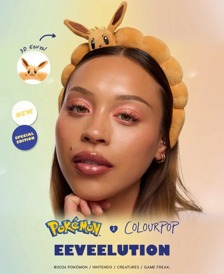 colourpop pokemon eeveelution headband